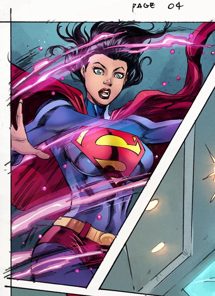 Superman gets gender bent by good ole Mxy!