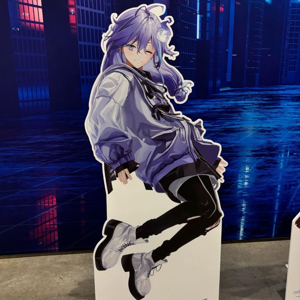 Minase Rio cardboard cutout at anime impulse