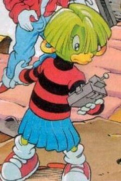 Tekno from Fleetway Sonic 