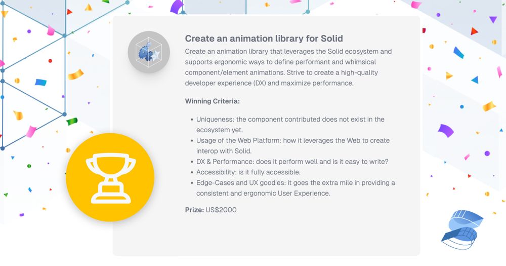 An image describing the animation library challenge.