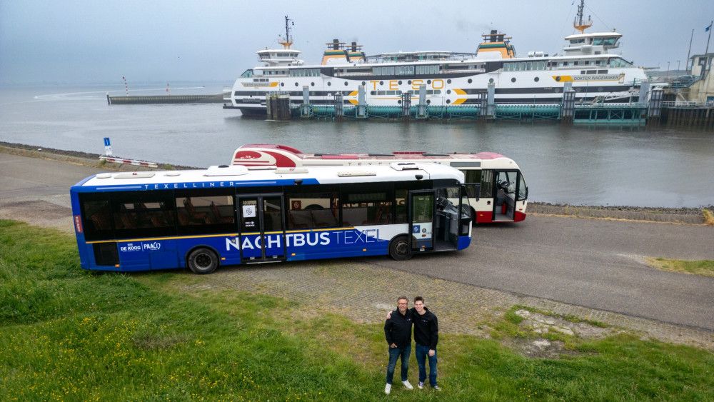 Nachtbussen moeten Texelse jongeren na een avondje stappen weer veilig thuis brengen