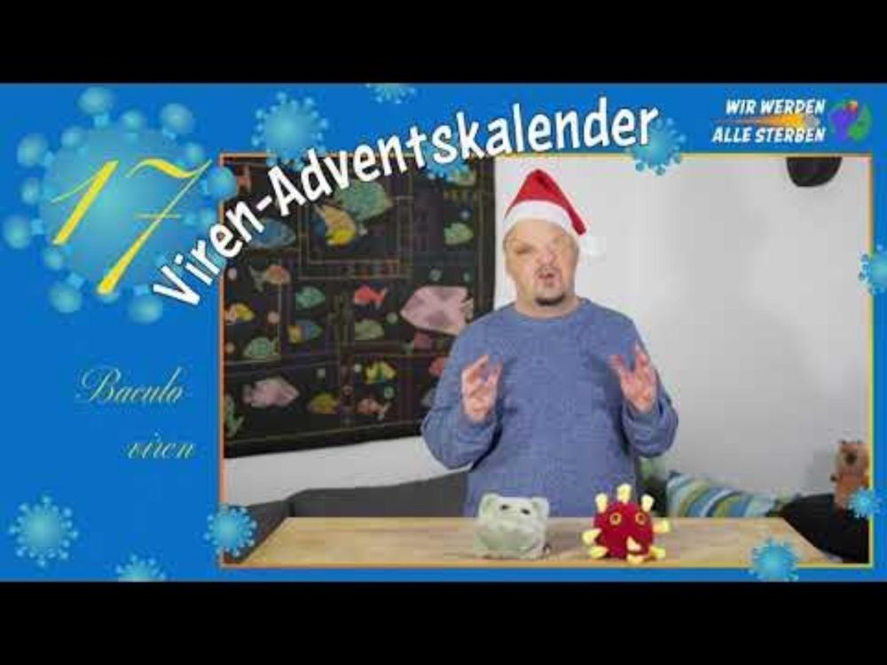 Viren für die Schädlingsbekämpfung - Adventskalender 17