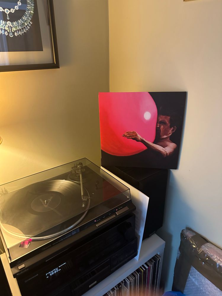 picture of Technics turntable and Idles’ album Ultra Mono