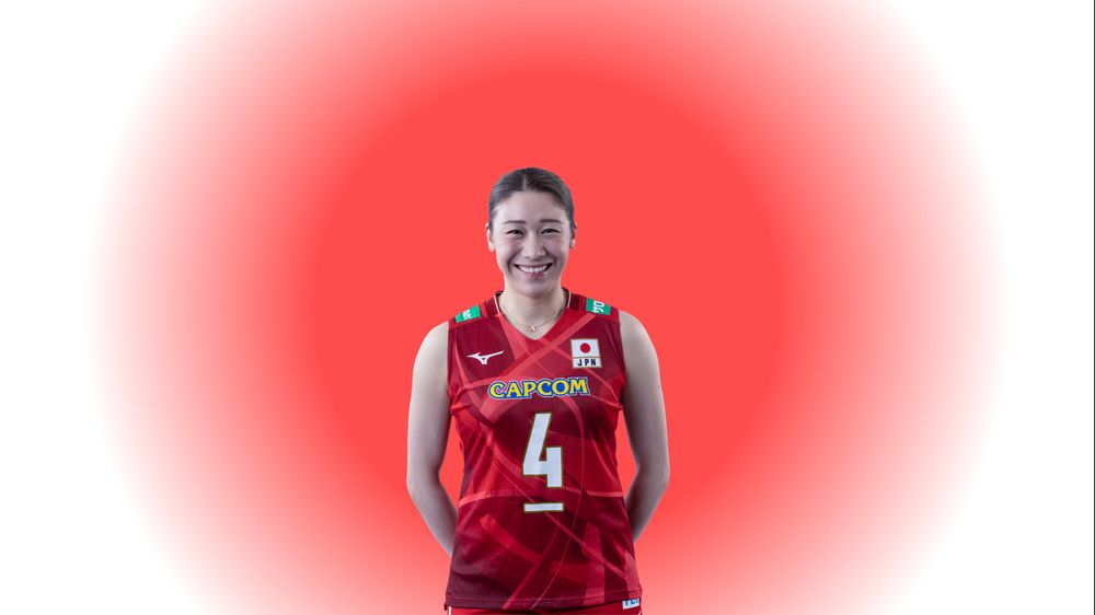 Mayu Ishikawa, ponteira e capitã japonesa, maior recebedora da sua seleção e da competição, com 73 recepções perfeitas