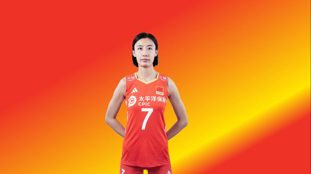 Wang Yuan Yuan, central chinesa, atacante mais eficiente da sua seleção e da competição, com 68.89% de eficiência