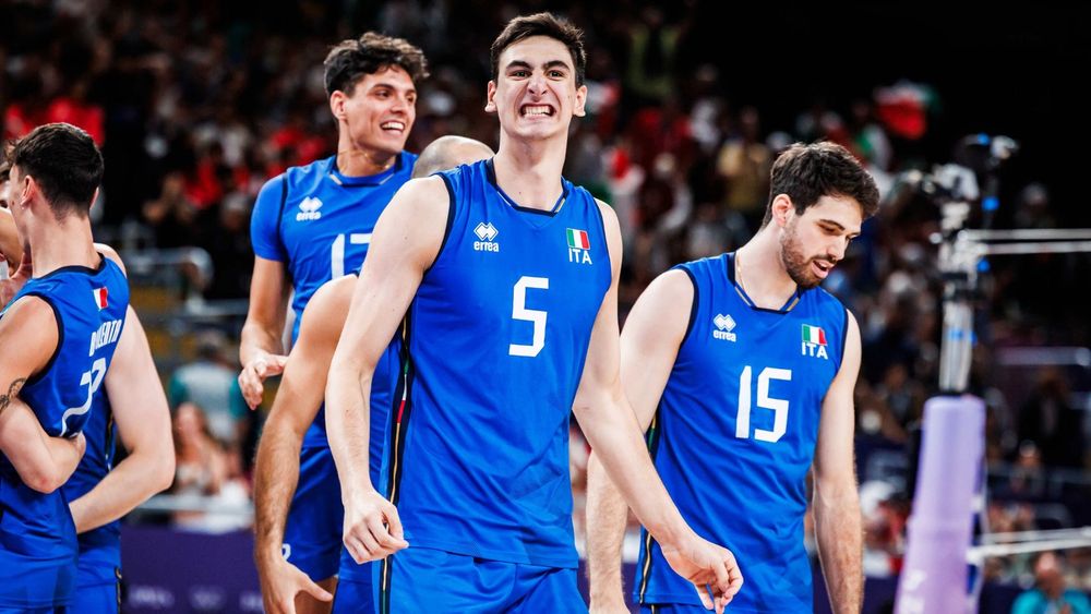 🥈 Seleção masculina italiana de vôlei, vice-campeões da VNL 2025