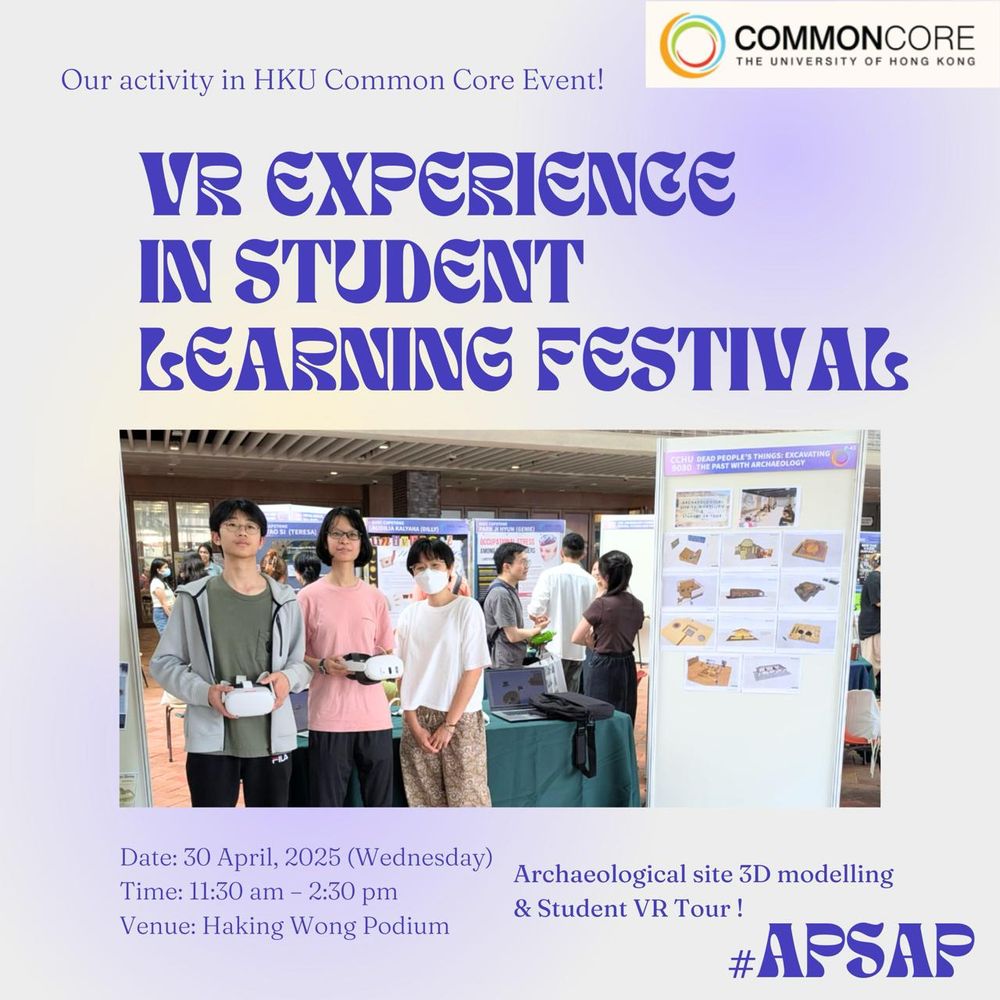 Photo of students at our station at Student Learning Festival