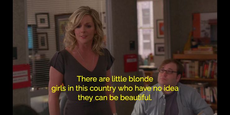 "There are little blonde girls in this country who have no idea they can be beautiful."