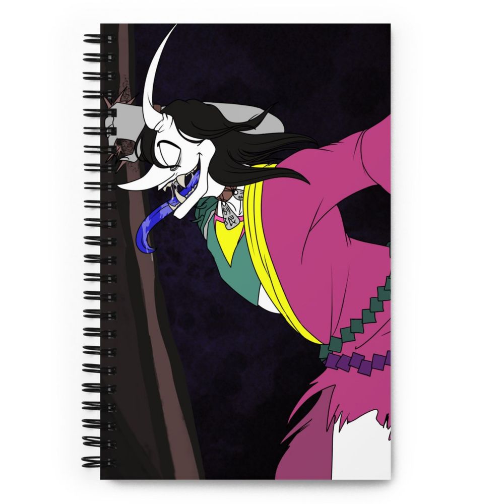 Oni Spamton Spiral Notebook - Etsy