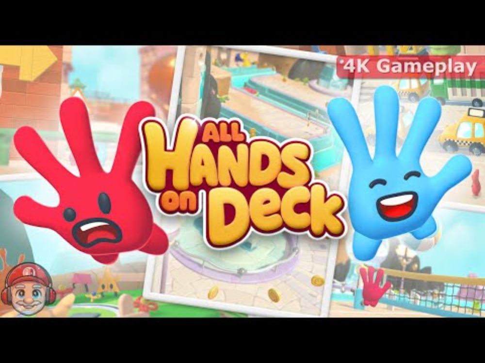 All Hands on Deck 4K Gameplay Longplay [2-Player Co-op, First Hour+] on Nintendo Switch 2