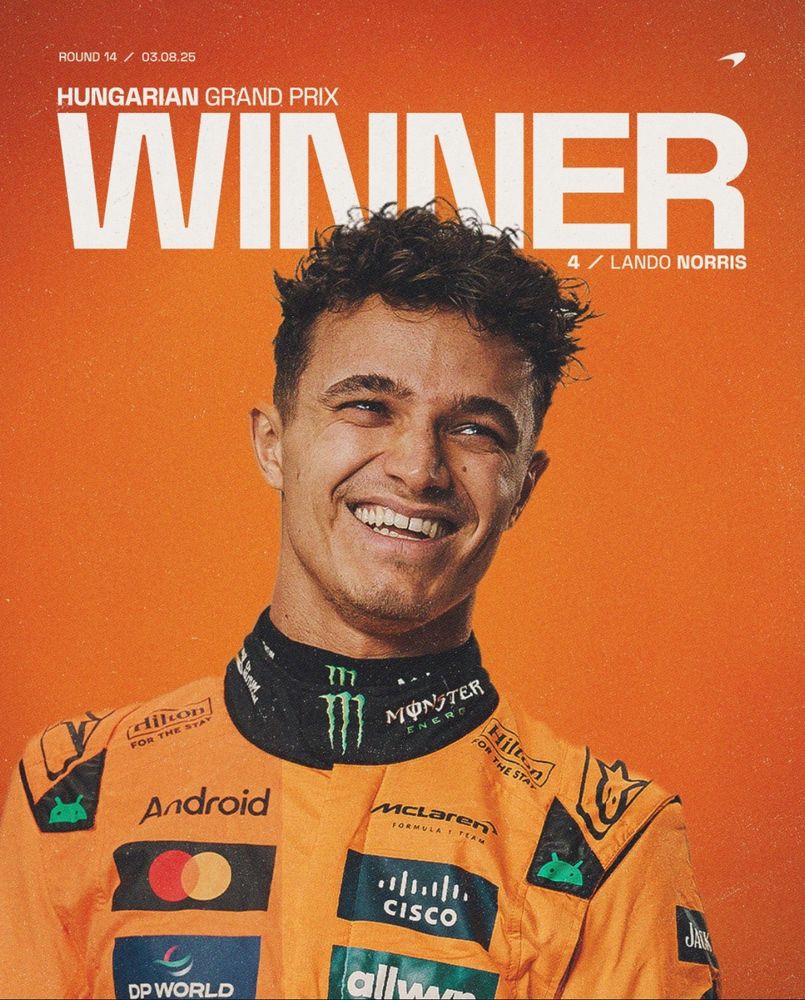 Hungarian Grand Prix Winner: Lando Norris