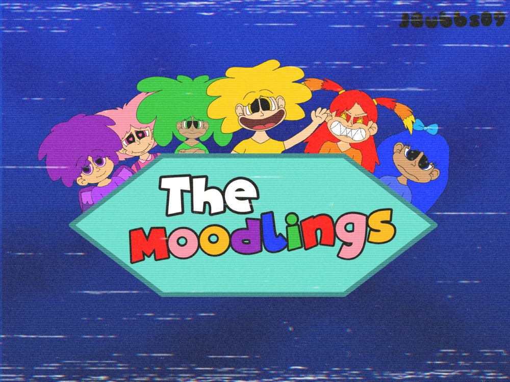 Cartoon Versions

Left to Right: Tired Toby, Loving Luka, Envy Ellie, Joyful Josh, Furious Flora, and Gloomy Gamya