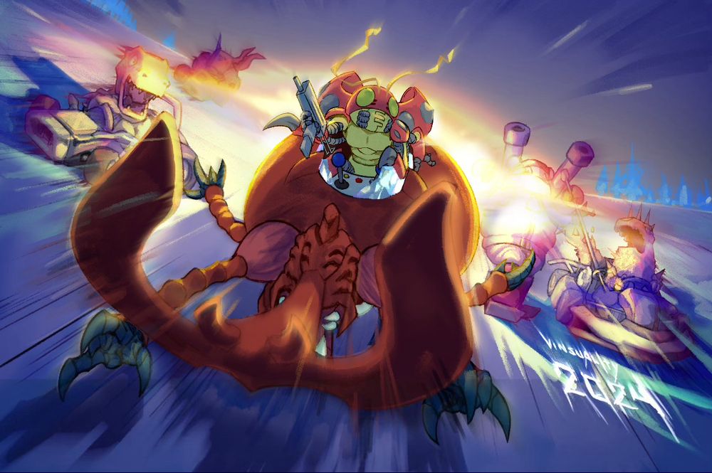 Secret Santa for Mondo #digimon #tentomon