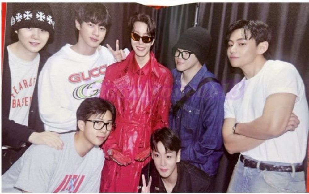 OT7 backstage photo from Hope on the Stage 