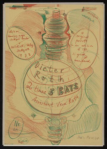 from a portfolio containing ten prints, plus one frontispiece and one collaged cover and one pencil Speedy Drawing (79.55)