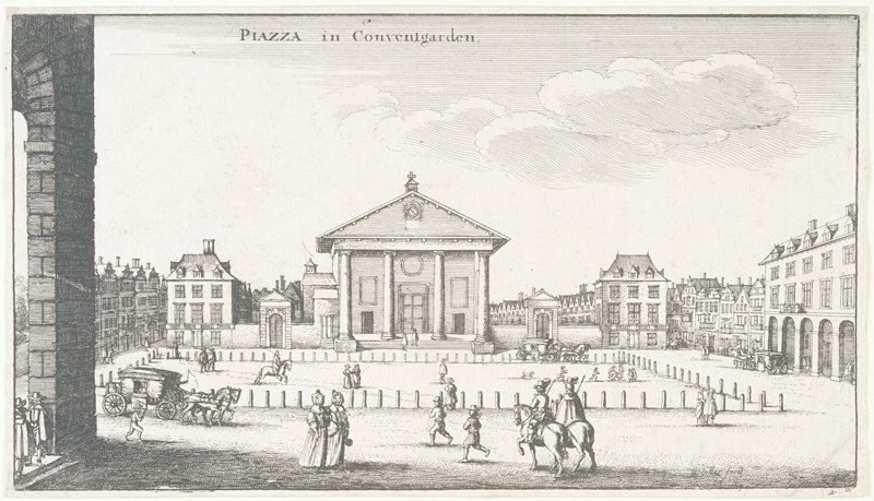 The Piazza in Covent Garden, London
