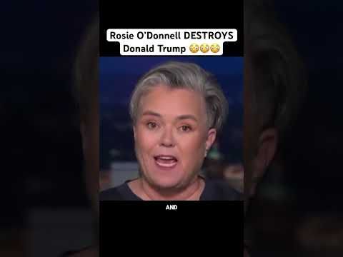 Rosie O’Donnell DESTROYS Donald Trump #election #trump #politics #kamalaharris #rosieodonnell