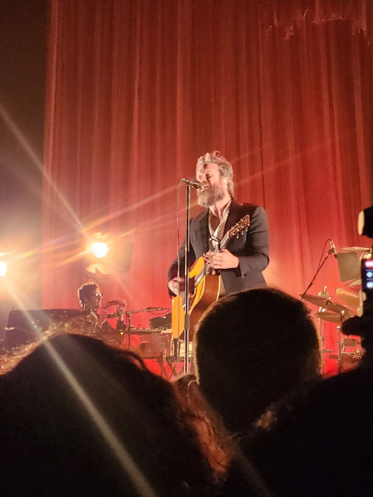 Pictures of the Father John Misty concert in DC.