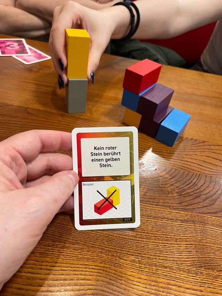 Spiel „TowerBrix“ im „Würfel und Zucker“
