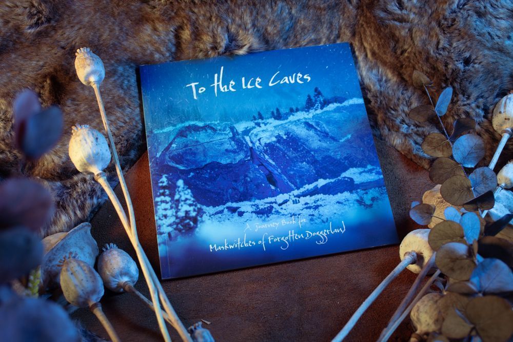 The cover of To the Ice Caves for Maskwitches of Forgotten Doggerland