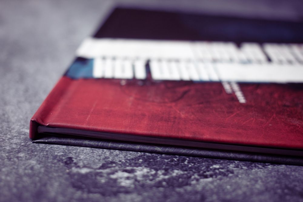 The unique, one-off, Cold City Hot War Reports One to Seven book, lying on a concrete surface. 