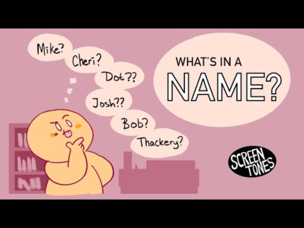 Coming Up With Names