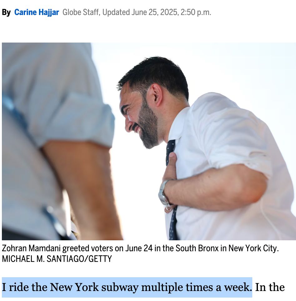 I ride the New York subway multiple times a week.