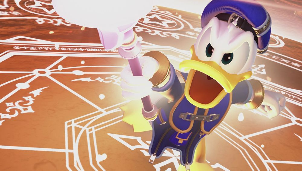 Donald Duck casting Zettaflare