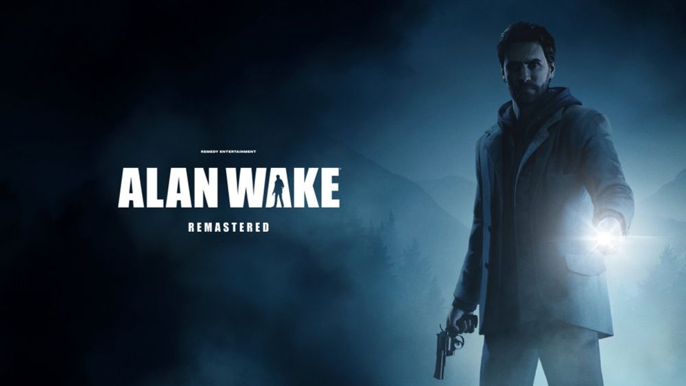 The Key Art of Alan Wake Remastered.