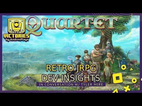 Retro JRPG Magic with Quartet (ft. Tyler Mire) | Little Victories by AndresPlays