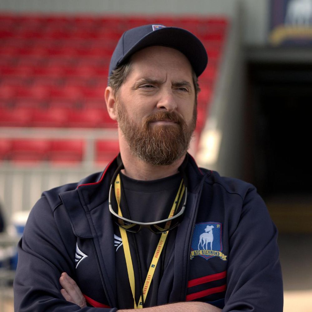 Brendan Hunt as Coach Beard from the TV Show Ted Lasso
