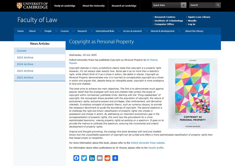 Copyright as Personal Property