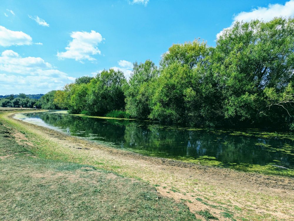 River Thames in Port Meadow, Oxford on a summer's day