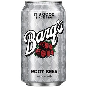 can of Barq's Root Beer