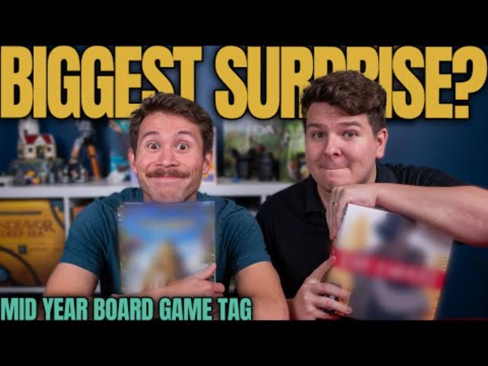 Best Board Game of 2025... SO FAR? | Mid Year Board Game Tag 2025