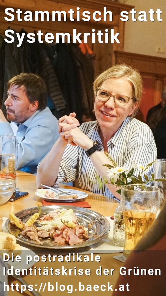 Leonore Gewessler mit Brettljause