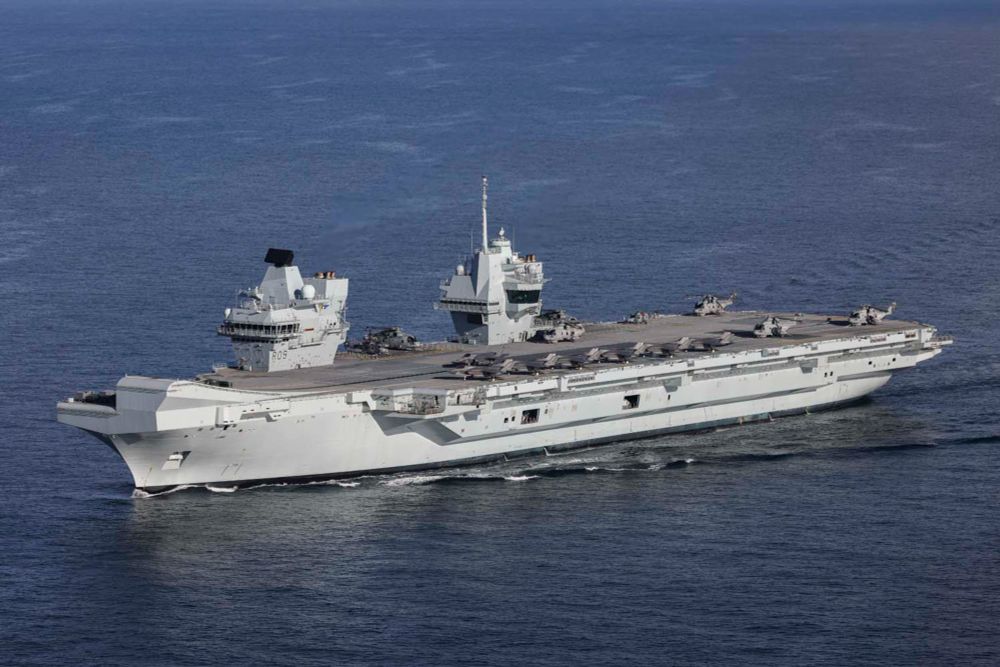 HMS Prince of Wales sets sail ahead of Exercise Strike Warrior