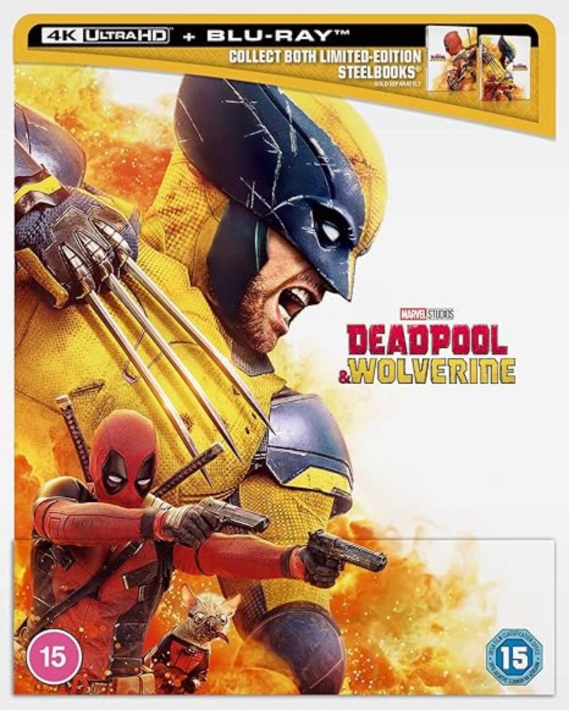 Marvel's Deadpool & Wolverine 4K UHD Steelbook (Wolverine) [Blu-ray] [Region Free]: Amazon.co.uk: Ryan Reynolds, Hugh Jackman, Emma Corrin, Shawn Levy, Ryan Reynolds, Hugh Jackman: DVD & Blu-ray