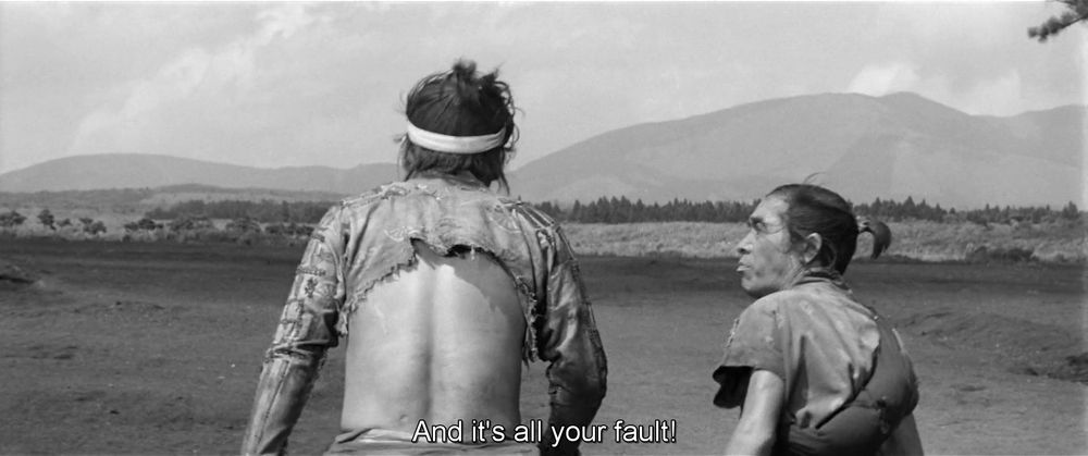 Minoru Chiaki and Kamatari Fujiwara in The Hidden Fortress (1958)