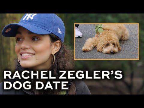 SNOW WHITE's Rachel Zegler goes on a dog date