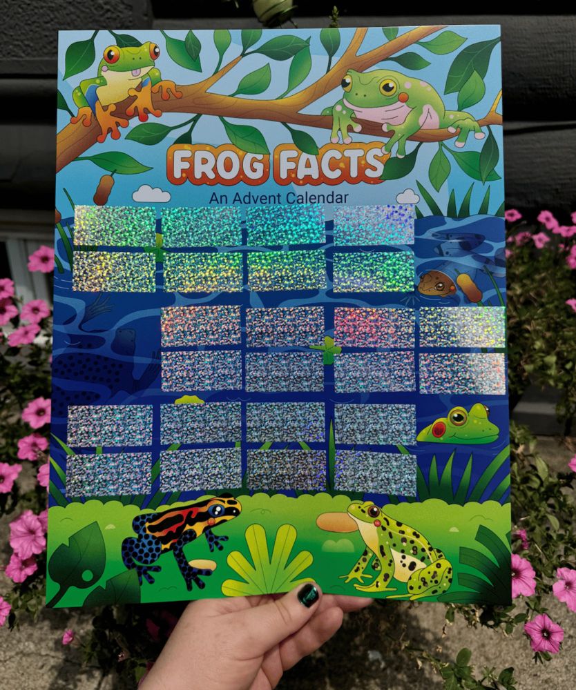 Frog Facts Advent Calendar