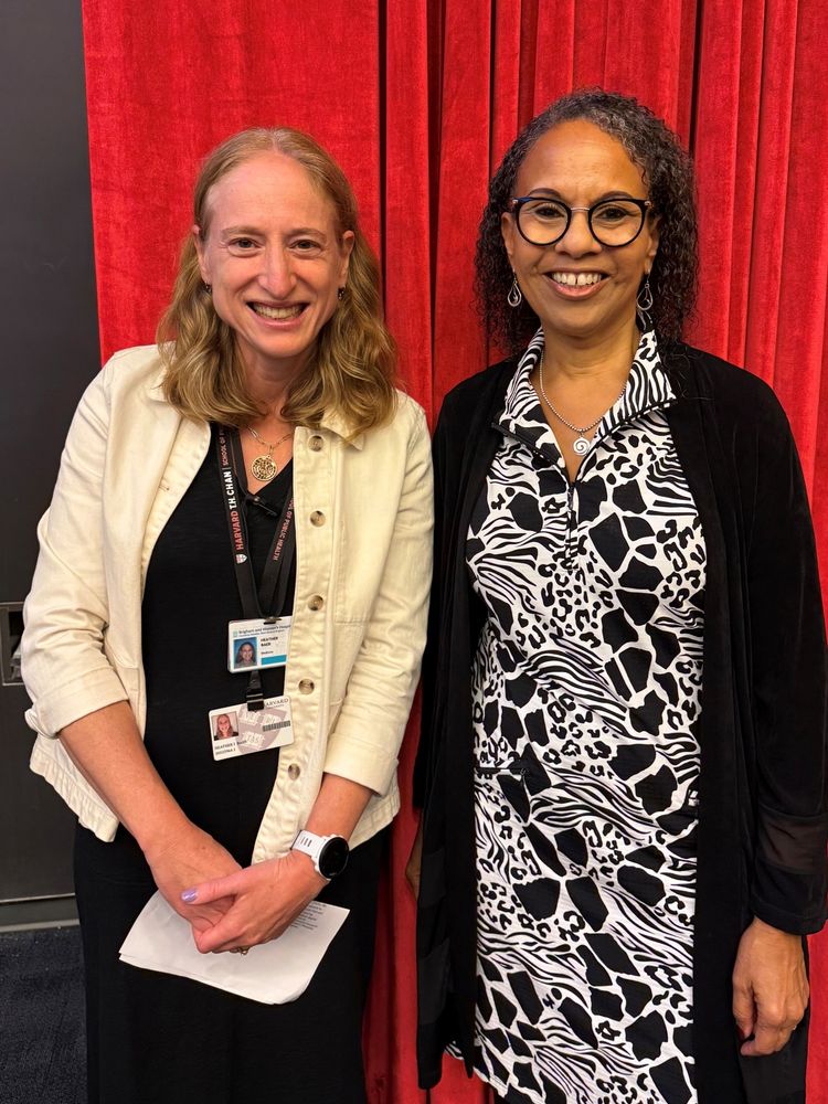 Dr. Heather Baer & Dr. Valerie Stone standing next to each other. 