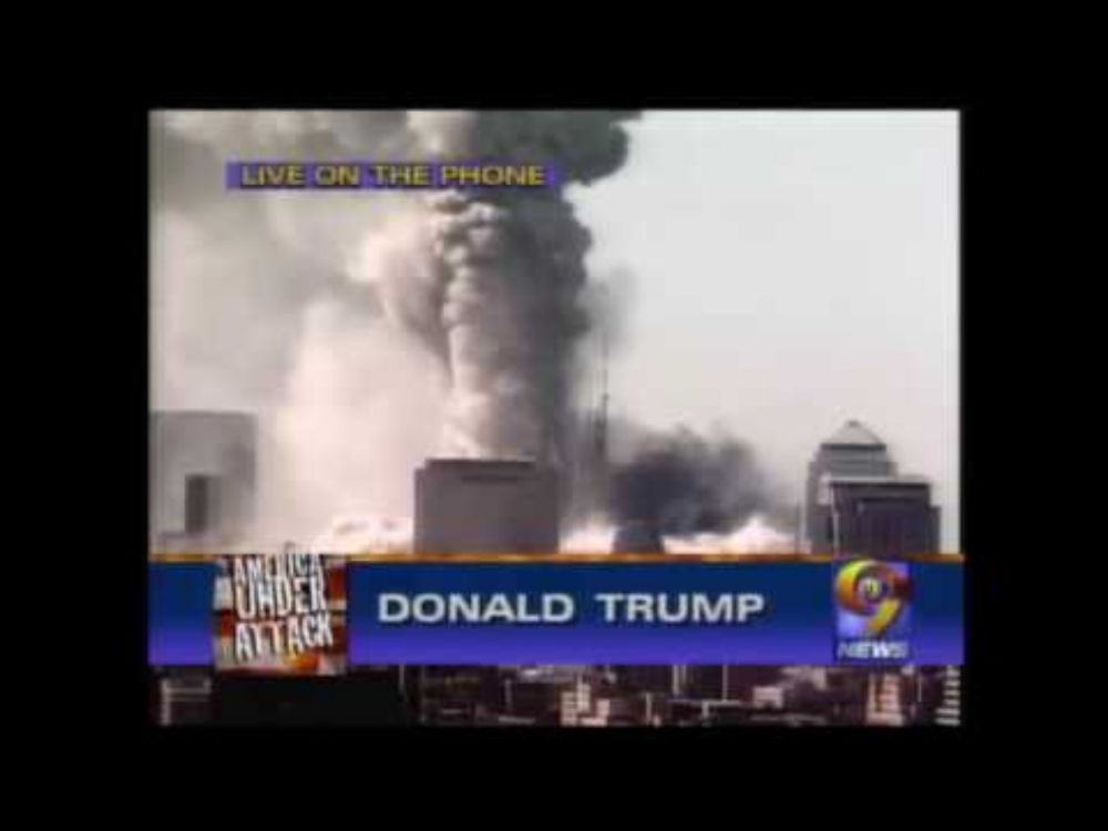 Donald Trump on 9/11 disgusting audio of bragging about how his building is now the tallest in Lo