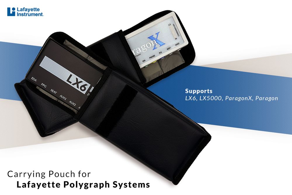 Carrying Pouch for Lafayette Polygraph Systems
