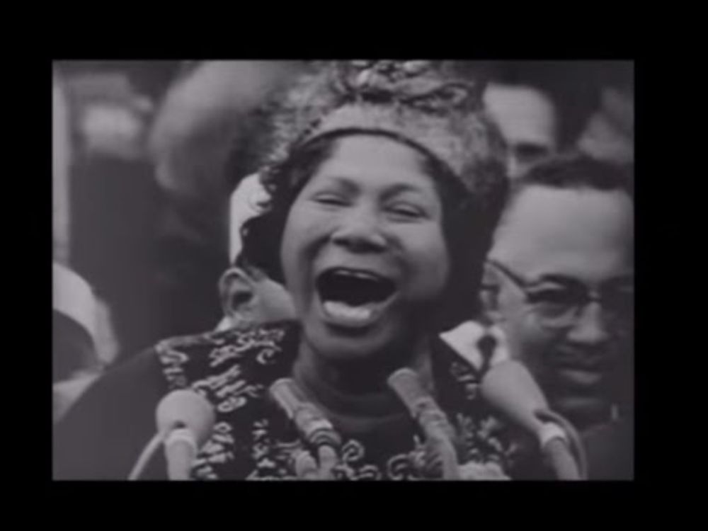 ♪ How I Got Over | Mahalia Jackson at MLK's Civil Rights Campaign (Washington, 1963)