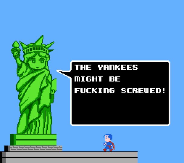 "The Yankees might be fucking screwed!"