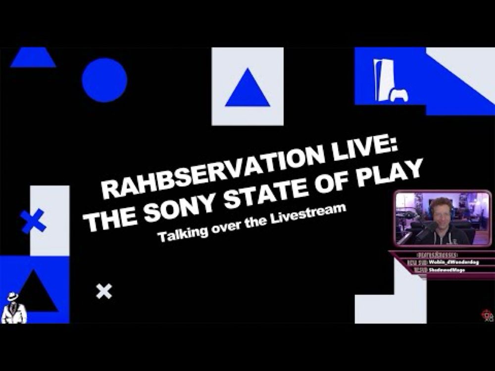 Rahbservation Live: The Pre-TGS Sony State of Play (Sept. 24th, 2024)