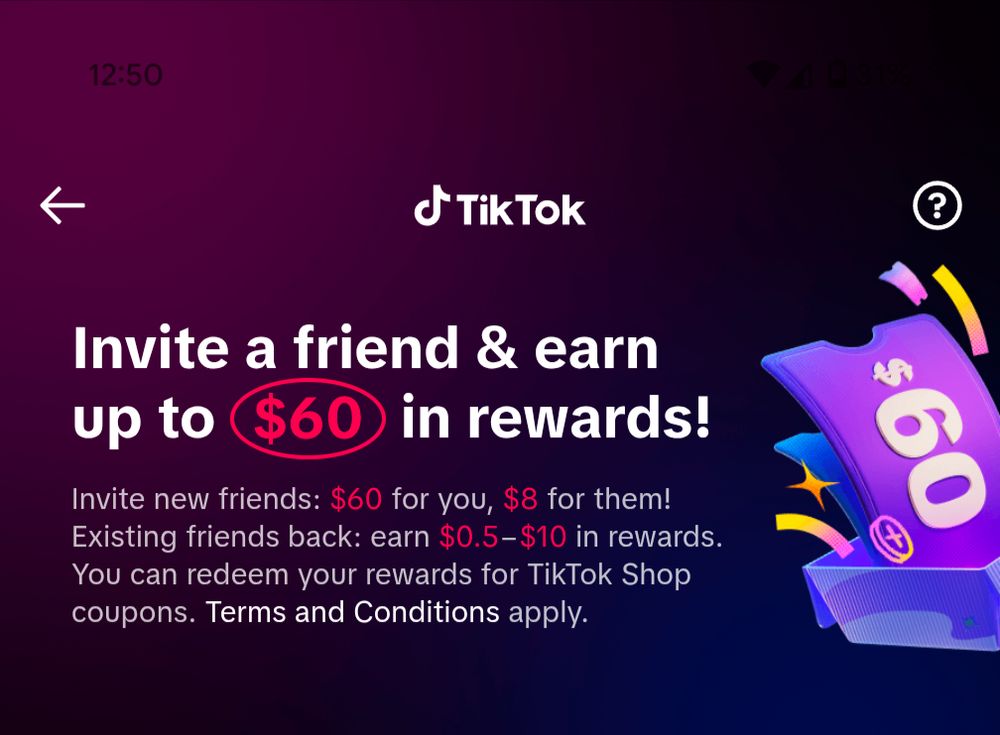 Tik Tok Purple Ticket Rewards are back! Click the link 🔗to get Tik Tok Rewards: https://www.tiktok.com/t/ZP8j7uMaL/
And of course a reminder: No WinIt Code today since it's a weekend.