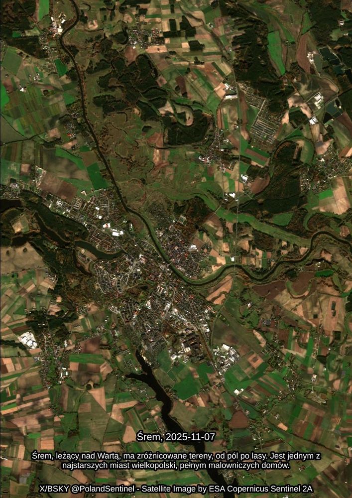Satellite image from ESA Sentinel 2A