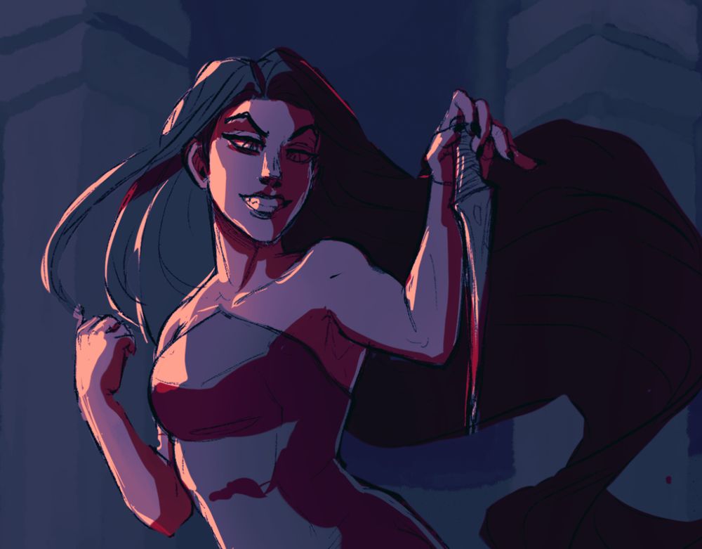 scribbly doodle of eris form sinbad 